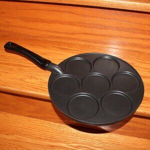 3/$55❤️Nordic Ware Non-stick Silver Dollar Pancake Pan Cast Aluminum USA made